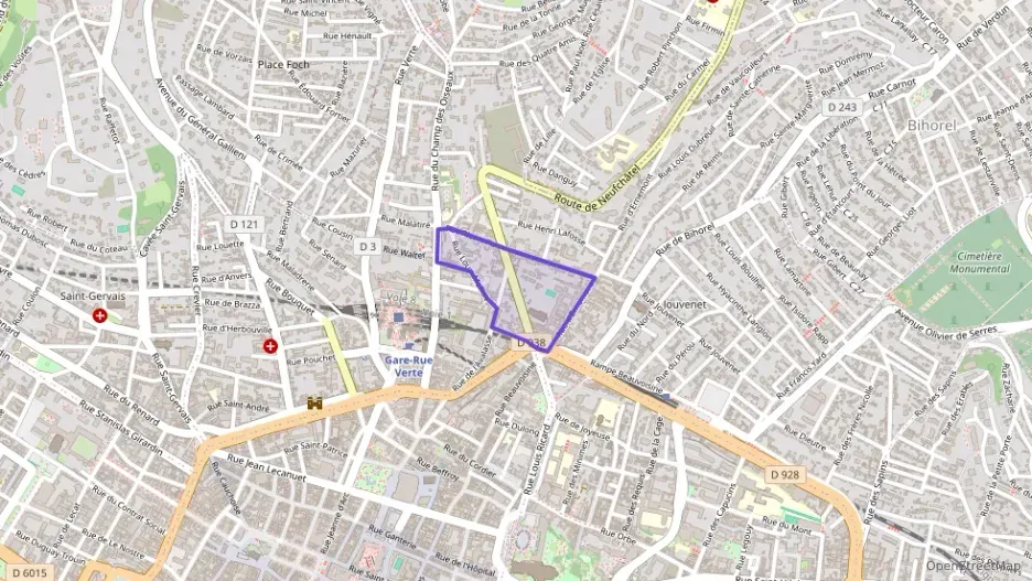 Appartement 20 m² une piece à vendre à Rouen