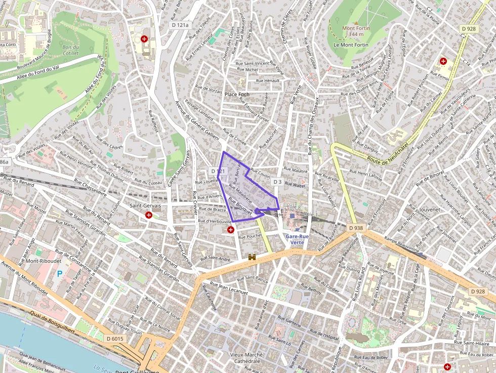 Appartement 86 m² quatre pièces à vendre à Rouen