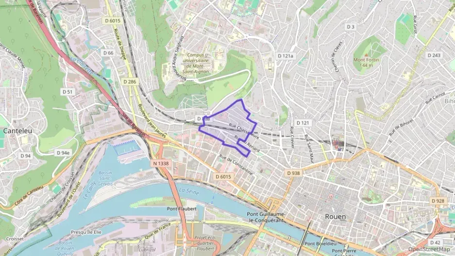 Appartement 76 m² quatre pièces à vendre à Rouen Appartement 76 m² quatre pièces à vendre à Rouen