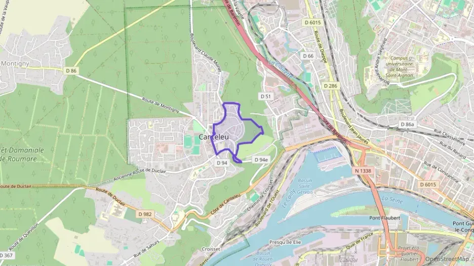 Appartement 51 m² deux pieces à vendre à Canteleu