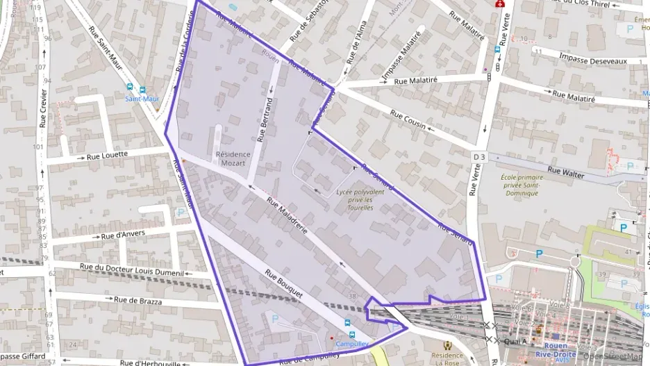 Appartement 101 m² quatre pièces à vendre à Rouen Appartement 101 m² quatre pièces à vendre à Rouen