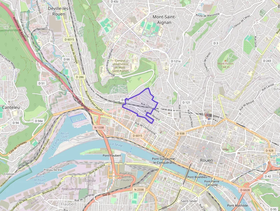 Appartement 31 m² une piece à vendre à Rouen