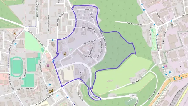 Appartement 74 m² quatre pièces à vendre à Canteleu