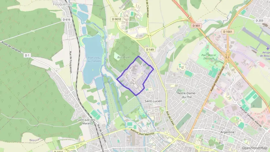 Appartement 101 m² quatre pièces à vendre à Beauvais