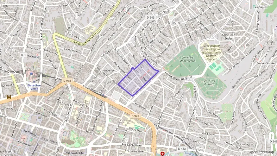 Appartement 89 m² cinq pièces à vendre à Rouen