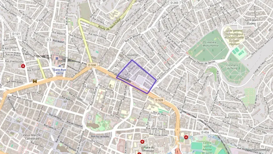 Appartement 55 m² deux pieces à vendre à Rouen