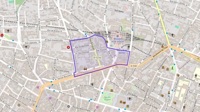 Appartement 35 m² une piece à vendre à Rouen