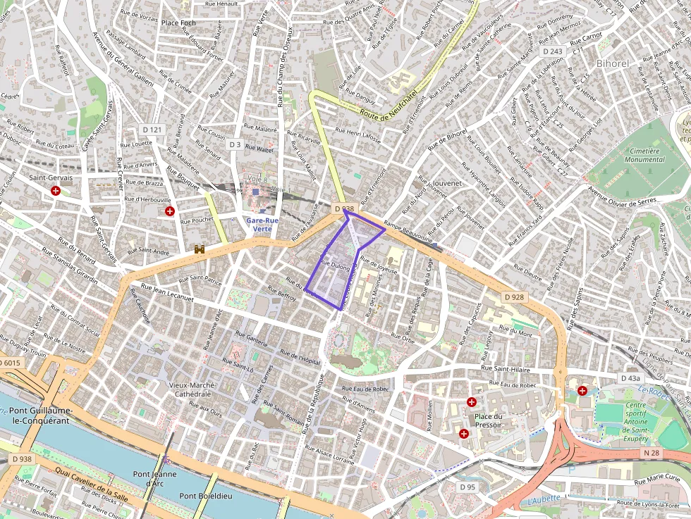 Appartement 29 m² une piece à vendre à Rouen