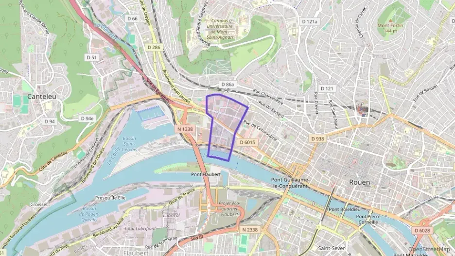 Appartement 67 m² trois pièces à vendre à Rouen