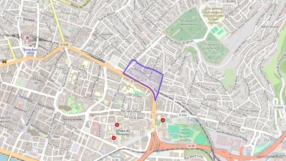 Appartement 25 m² une piece à vendre à Rouen