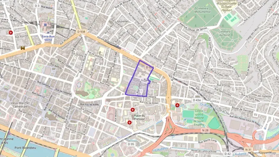 Appartement 20 m² une piece à vendre à Rouen Appartement 20 m² une piece à vendre à Rouen