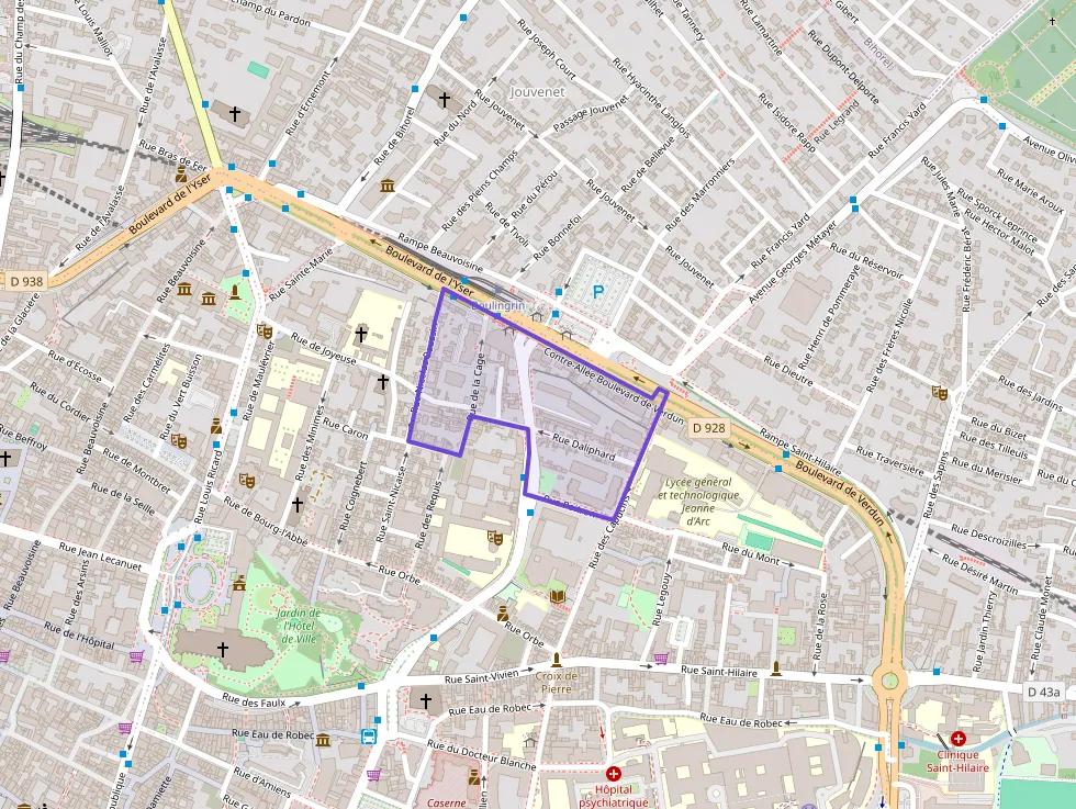 Appartement 59 m² deux pieces à vendre à Rouen