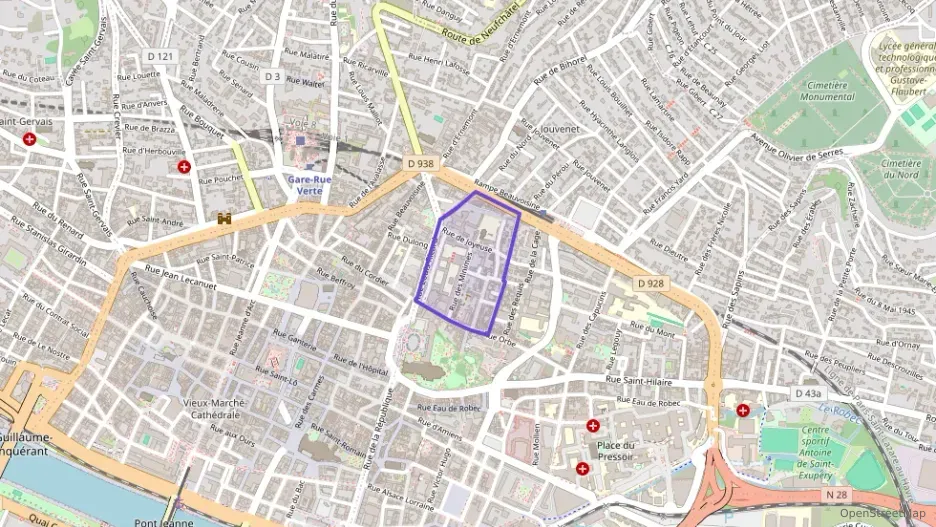 Appartement 94 m² cinq pièces à vendre à Rouen Appartement 94 m² cinq pièces à vendre à Rouen