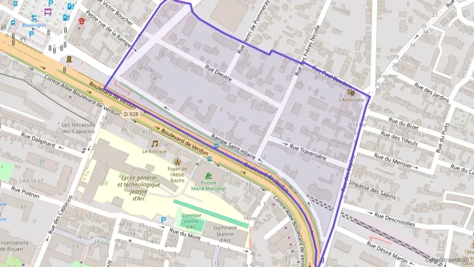 Appartement 46 m² deux pieces à vendre à Rouen