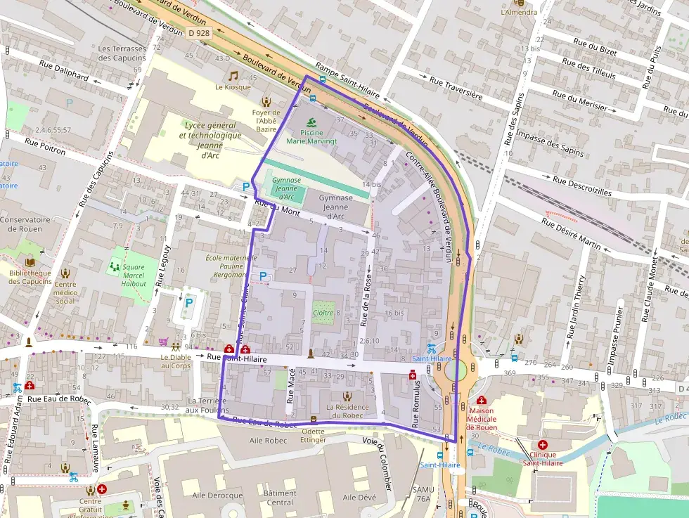 Appartement 32 m² une piece à vendre à Rouen