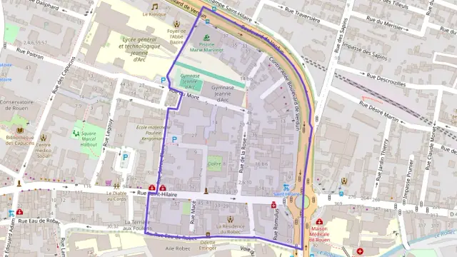 Appartement 32 m² une piece à vendre à Rouen