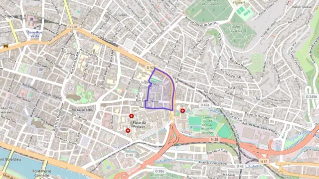 Appartement 32 m² une piece à vendre à Rouen