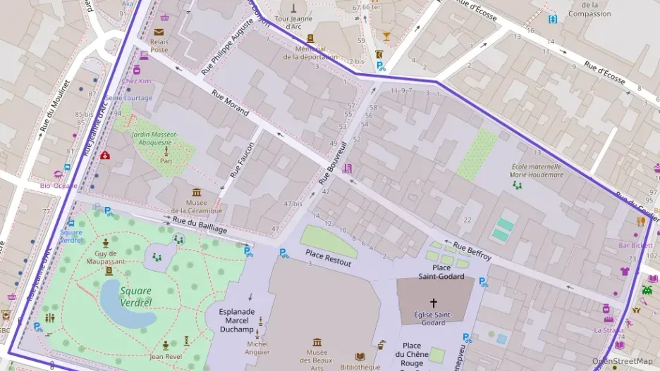 Appartement 78 m² trois pièces à vendre à Rouen