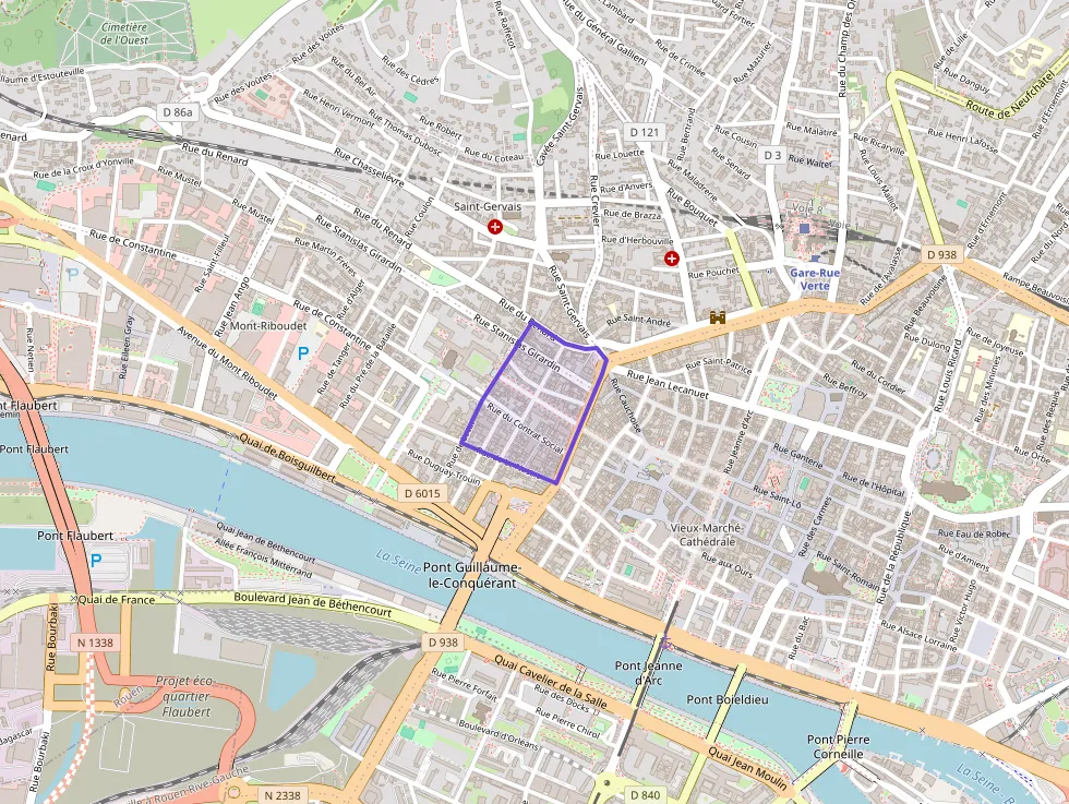 Appartement 53 m² quatre pièces à vendre à Rouen