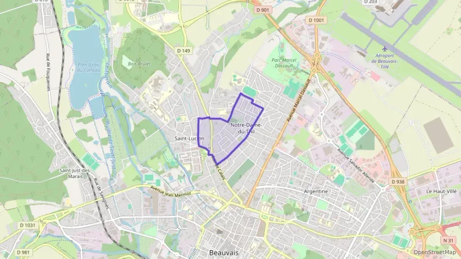 Appartement 53 m² trois pièces à vendre à Beauvais
