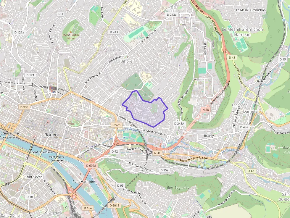 Appartement 80 m² quatre pièces à vendre à Rouen