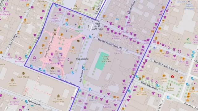 Appartement 42 m² une piece à vendre à Rouen