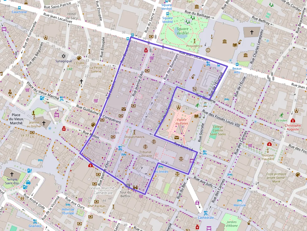Appartement 50 m² deux pieces à vendre à Rouen