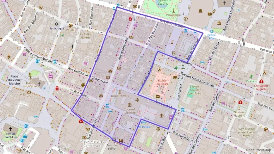 Appartement 50 m² deux pieces à vendre à Rouen