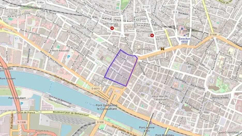 Appartement 58 m² trois pièces à vendre à Rouen Appartement 58 m² trois pièces à vendre à Rouen