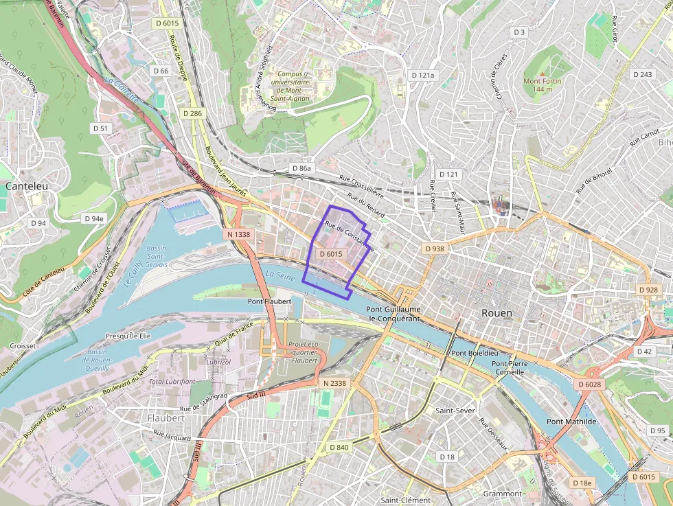 Appartement 52 m² deux pieces à vendre à Rouen