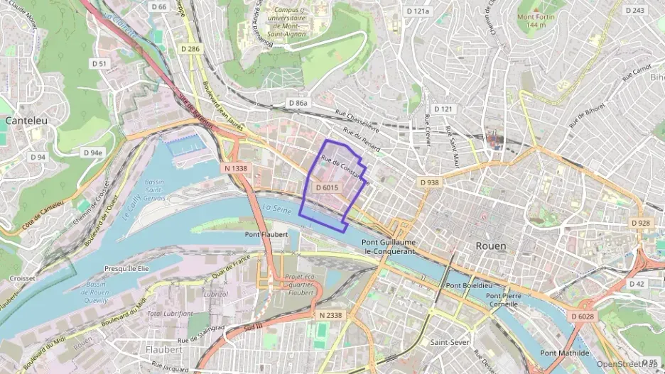 Appartement 52 m² deux pieces à vendre à Rouen Appartement 52 m² deux pieces à vendre à Rouen