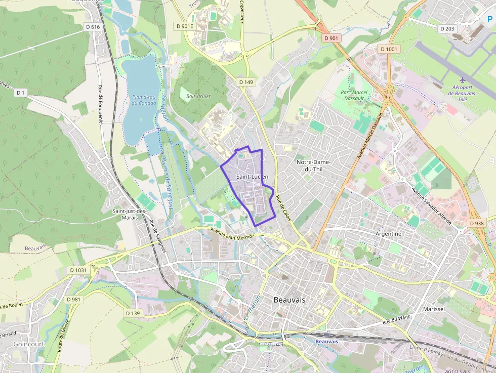 Appartement 55 m² trois pièces à vendre à Beauvais