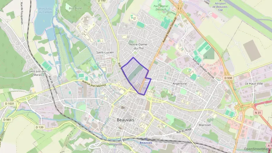 Appartement 51 m² deux pieces à vendre à Beauvais
