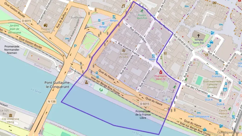 Appartement 25 m² une piece à vendre à Rouen Appartement 25 m² une piece à vendre à Rouen