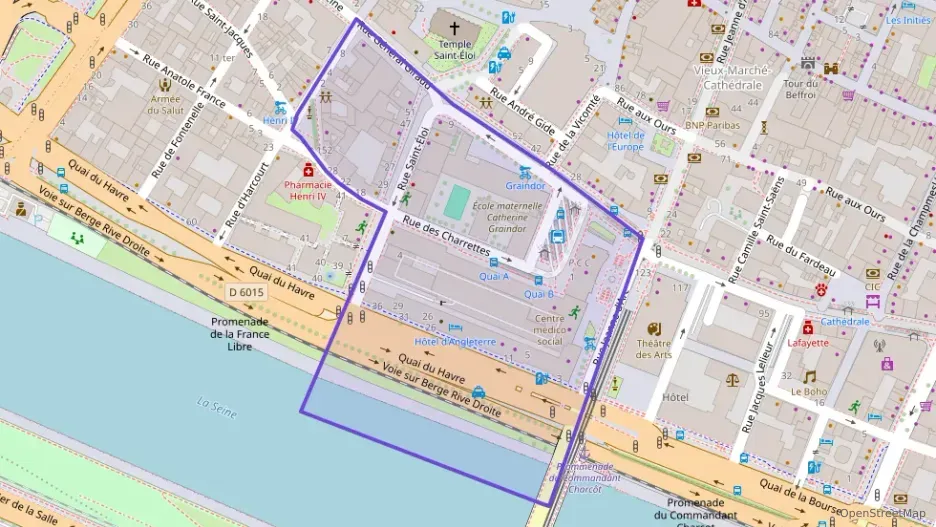 Appartement 105 m² trois pièces à vendre à Rouen