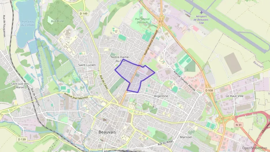 Appartement 69 m² quatre pièces à vendre à Beauvais