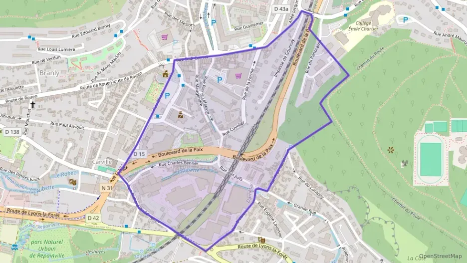 Appartement 69 m² trois pièces à vendre à Darnétal