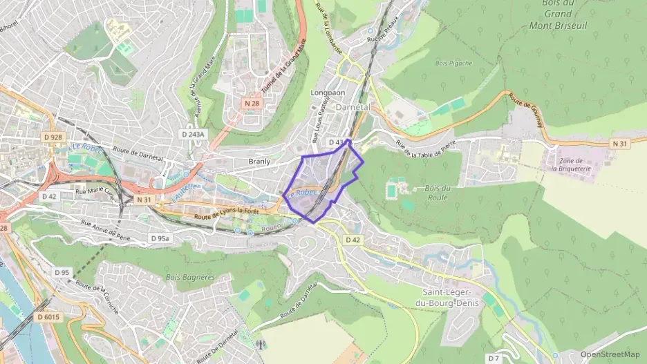 Appartement 69 m² trois pièces à vendre à Darnétal