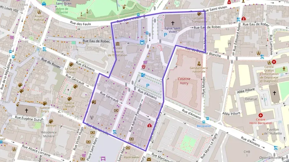 Appartement 74 m² trois pièces à vendre à Rouen