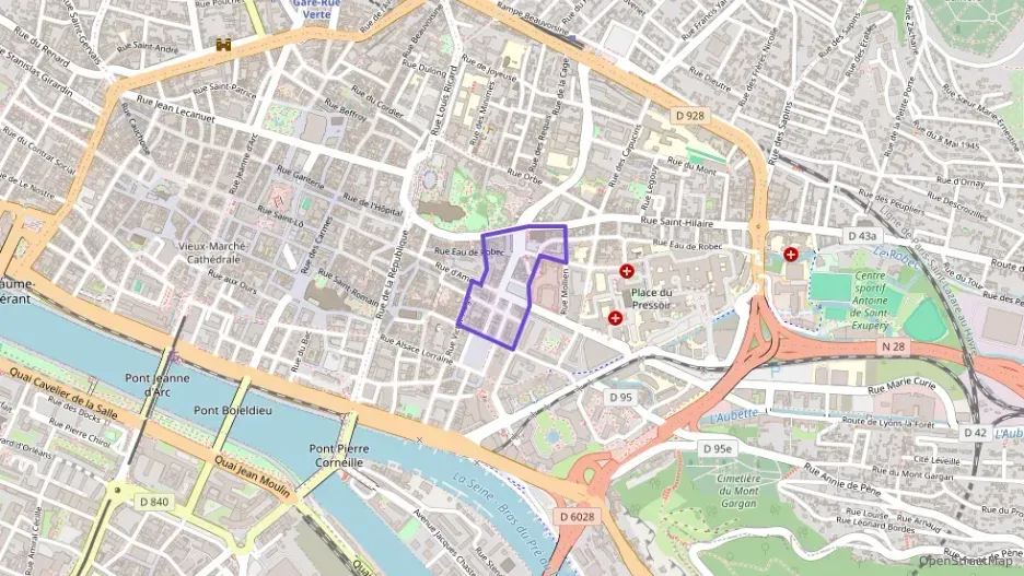 Appartement 74 m² trois pièces à vendre à Rouen