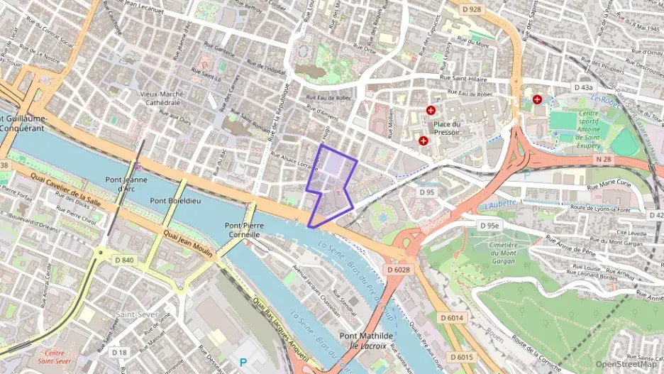 Appartement 70 m² deux pieces à vendre à Rouen