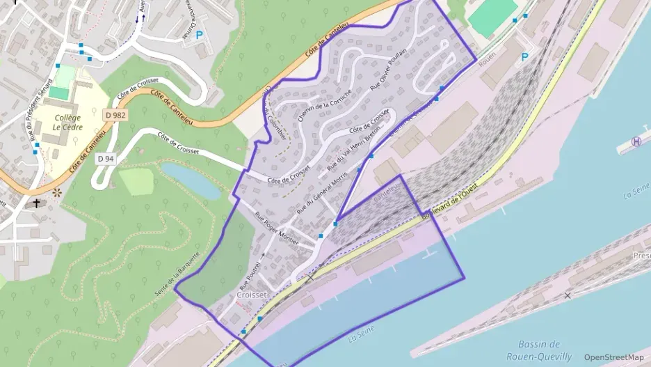 Appartement 57 m² quatre pièces à vendre à Canteleu