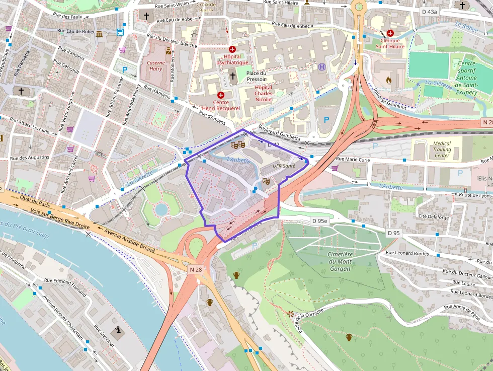 Appartement 31 m² une piece à vendre à Rouen