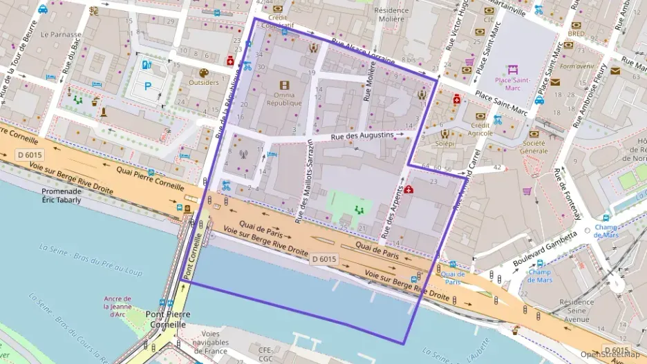 Appartement 50 m² deux pieces à vendre à Rouen Appartement 50 m² deux pieces à vendre à Rouen