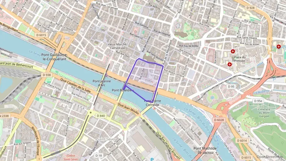 Appartement 72 m² trois pièces à vendre à Rouen