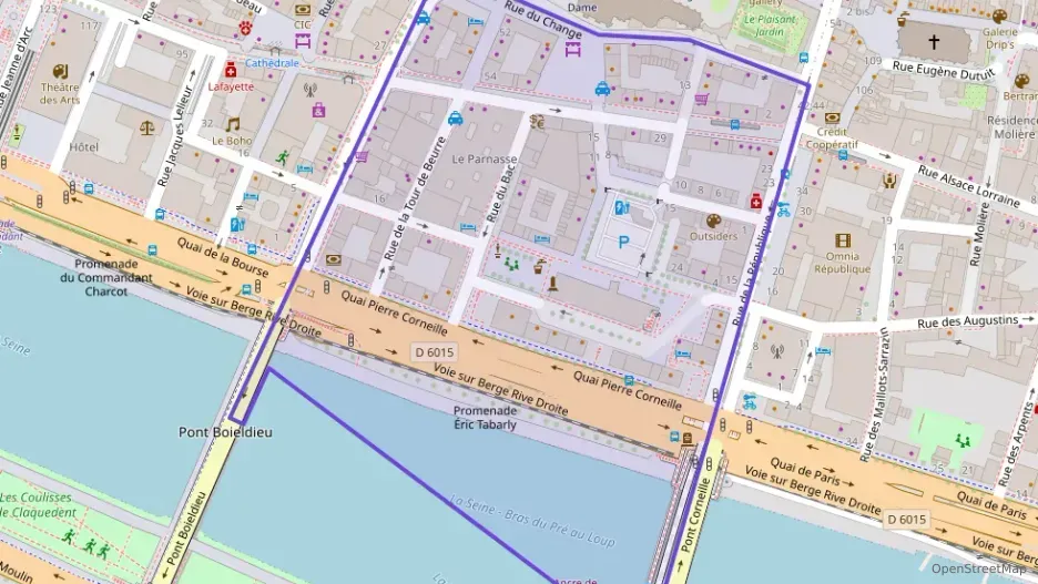 Appartement 75 m² quatre pièces à vendre à Rouen