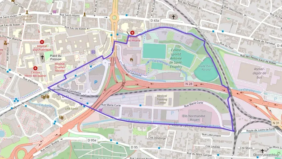 Appartement 65 m² trois pièces à vendre à Rouen