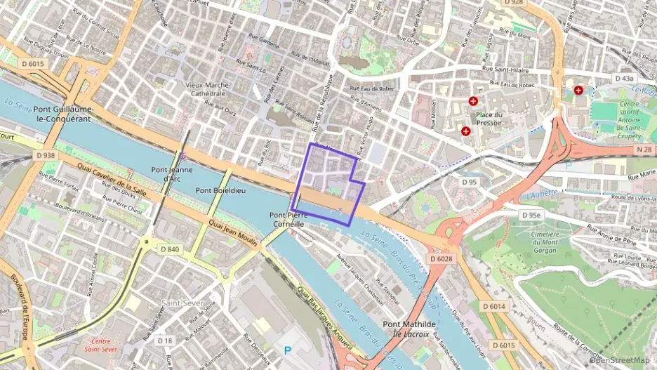 Appartement 43 m² deux pieces à vendre à Rouen