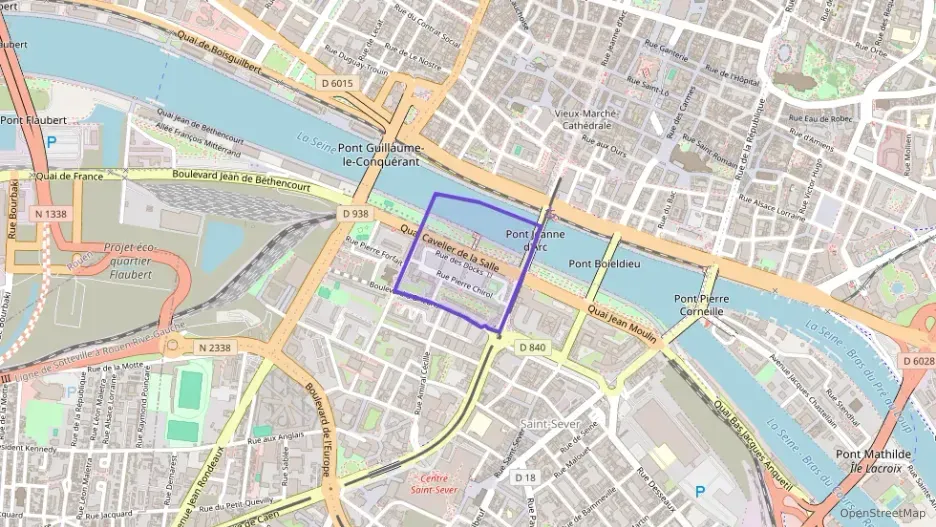 Appartement 65 m² trois pièces à vendre à Rouen