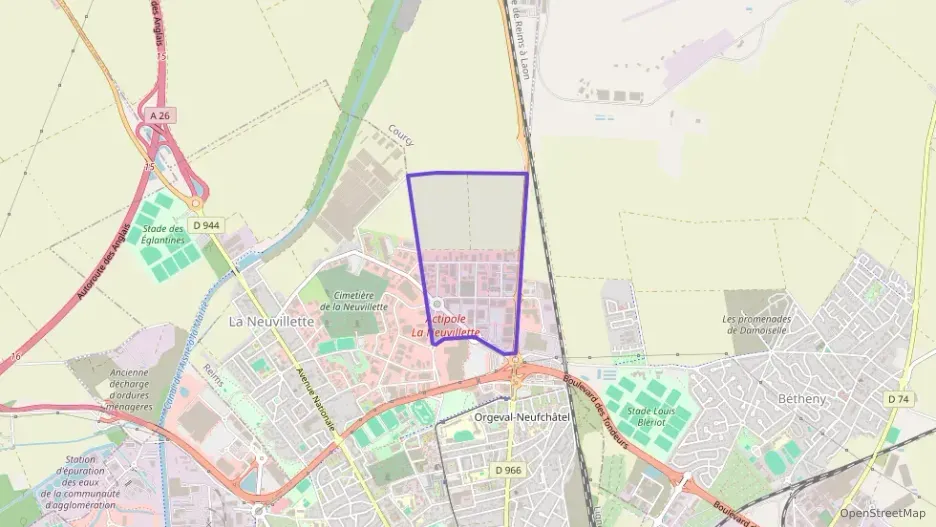 Appartement 110 m² trois pièces à vendre à Reims